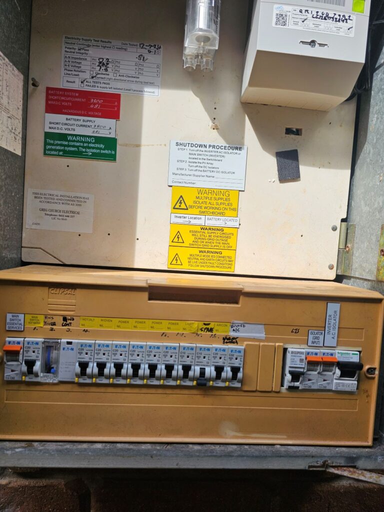 New Swtichboard Upgraded