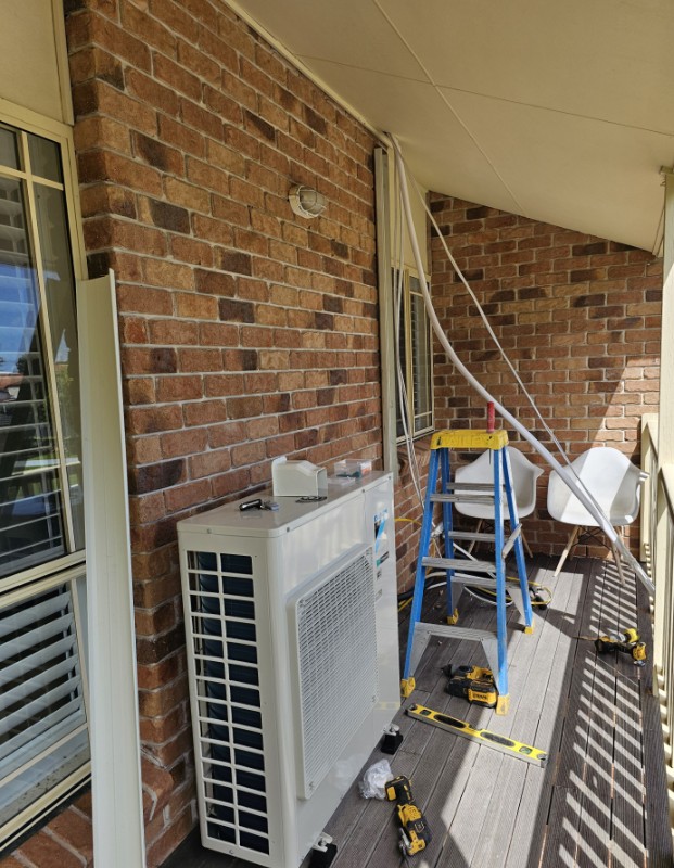 Pulling Through The Aitconditioning Conduits